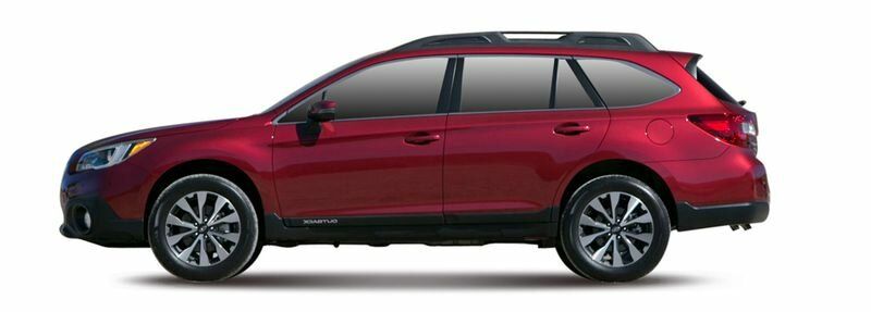 Subaru Outback side profile